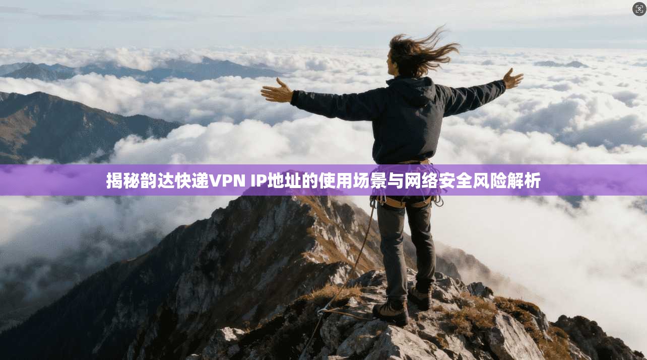 揭秘韵达快递VPN IP地址的使用场景与网络安全风险解析 揭秘韵达快递VPN IP地址的使用场景与网络安全风险解析