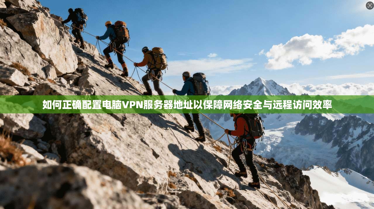 如何正确配置电脑VPN服务器地址以保障网络安全与远程访问效率 如何正确配置电脑VPN服务器地址以保障网络安全与远程访问效率