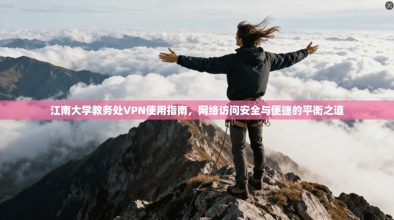 江南大学教务处VPN使用指南，网络访问安全与便捷的平衡之道