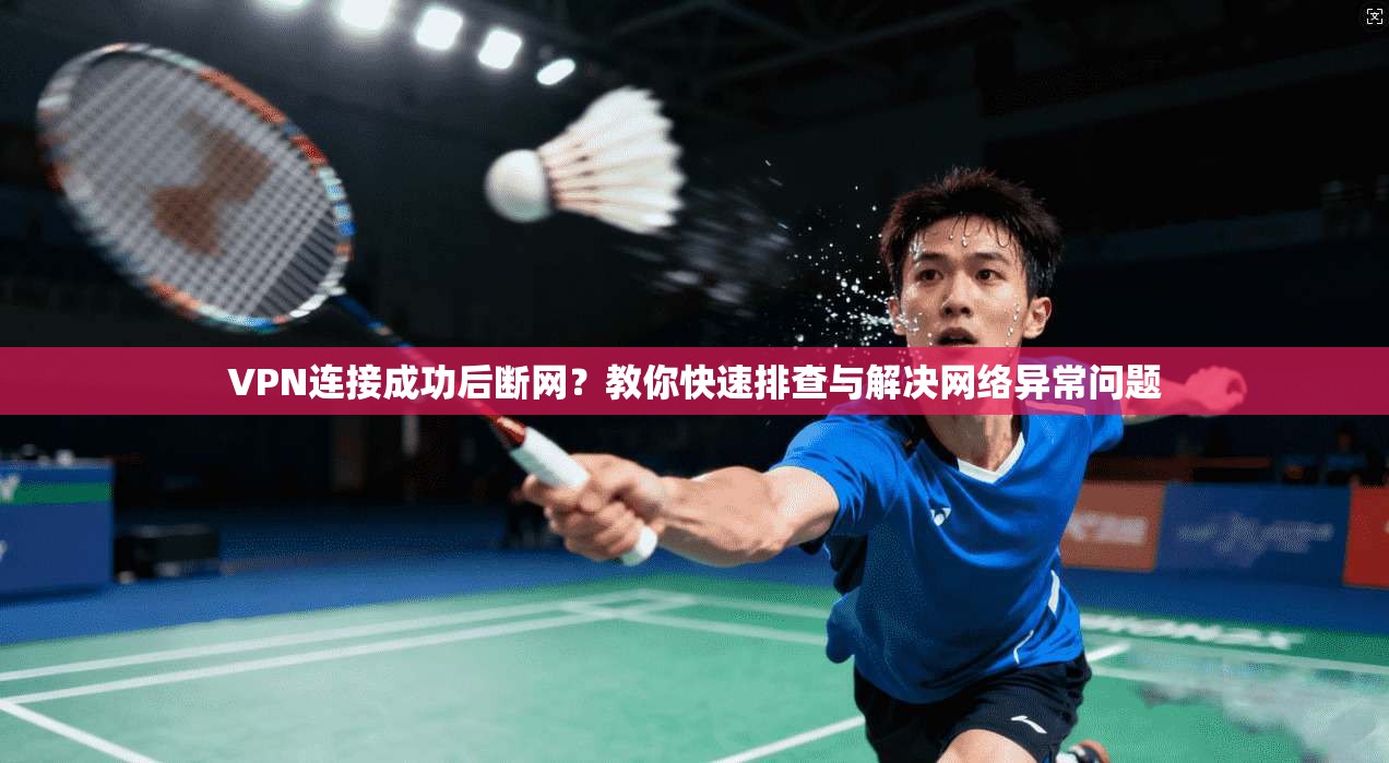 VPN连接成功后断网？教你快速排查与解决网络异常问题