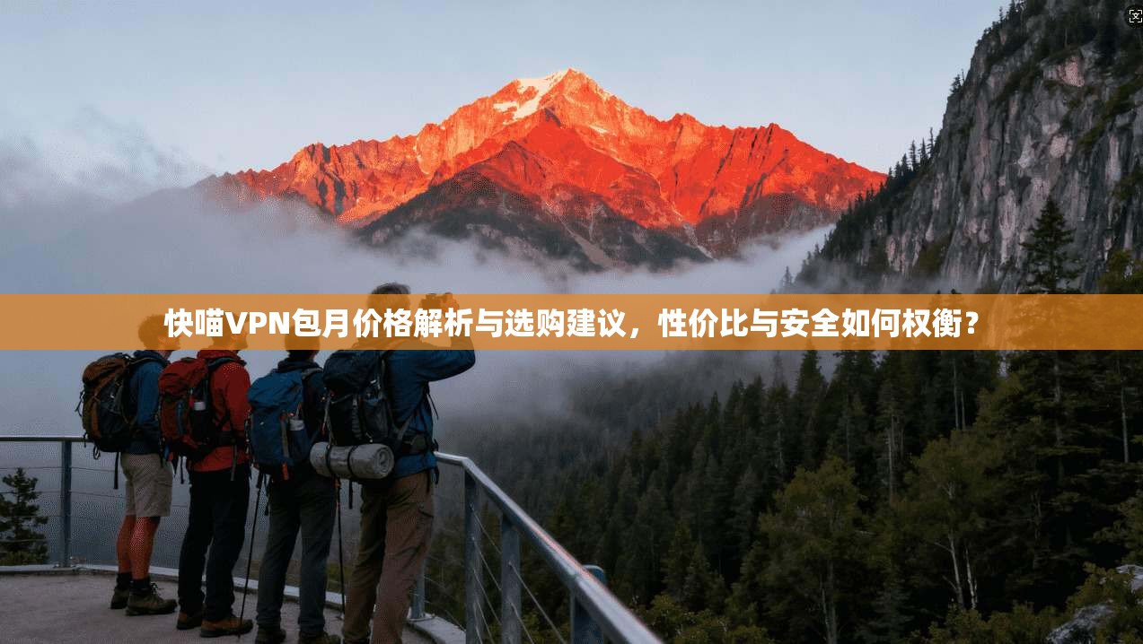 快喵VPN包月价格解析与选购建议，性价比与安全如何权衡？