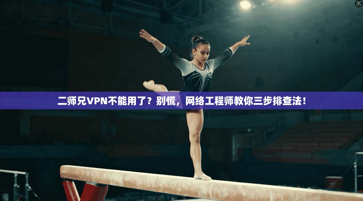 二师兄VPN不能用了?别慌,网络工程师教你三步排查法! 二师兄VPN不能用了?别慌,网络工程师教你三步排查法!