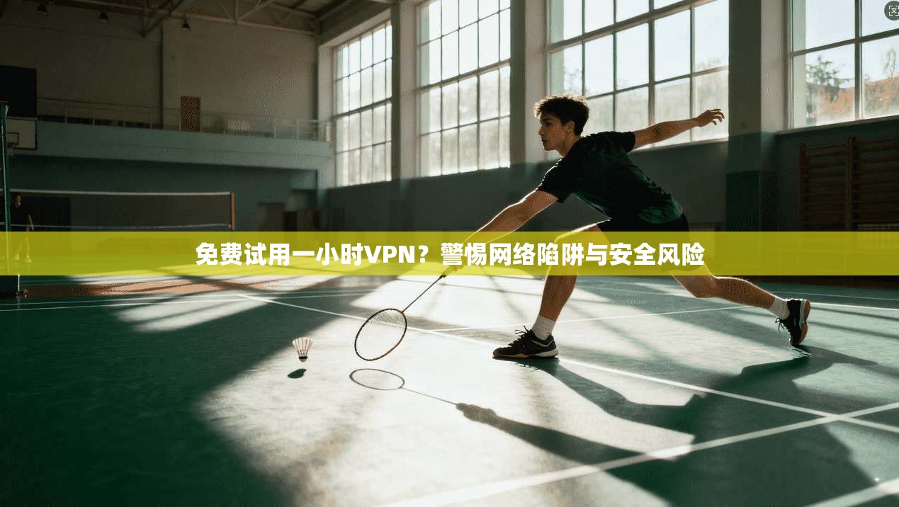 免费试用一小时VPN？警惕网络陷阱与安全风险
