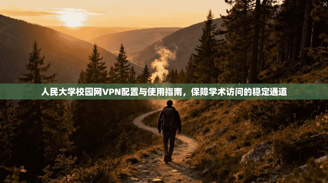 人民大学校园网VPN配置与使用指南，保障学术访问的稳定通道