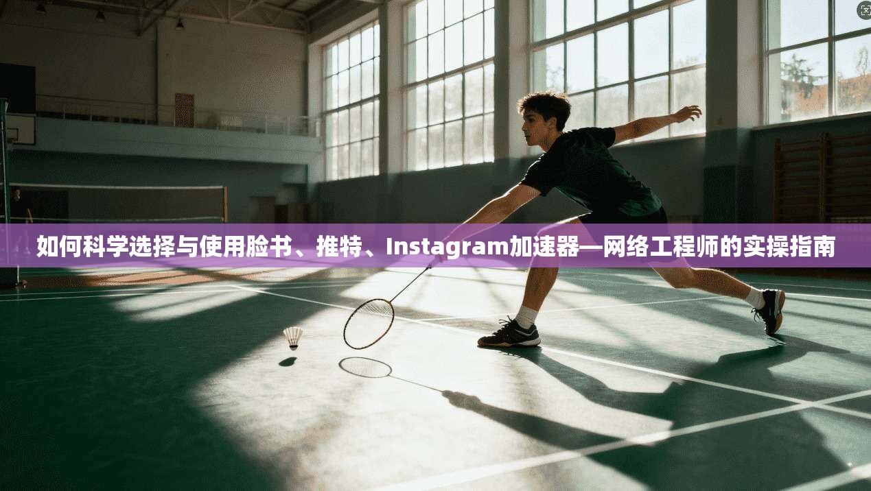 如何科学选择与使用脸书、推特、Instagram加速器—网络工程师的实操指南