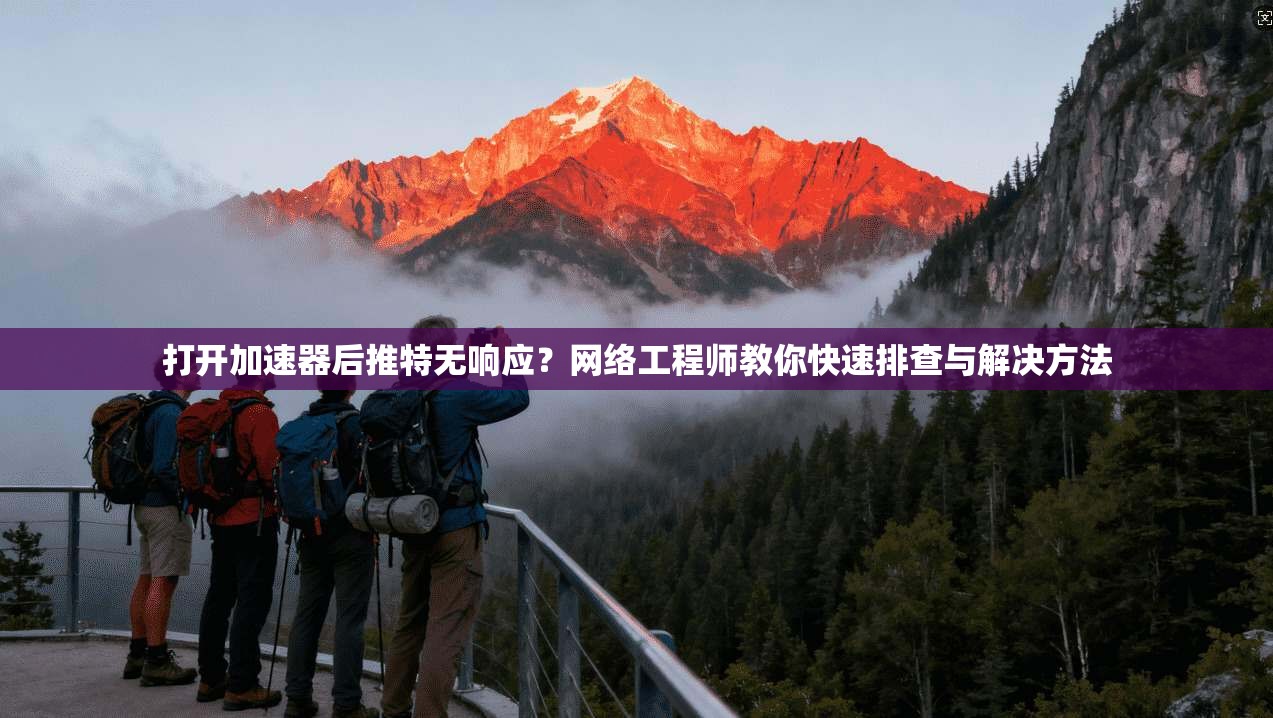 打开加速器后推特无响应?网络工程师教你快速排查与解决方法 打开加速器后推特无响应?网络工程师教你快速排查与解决方法