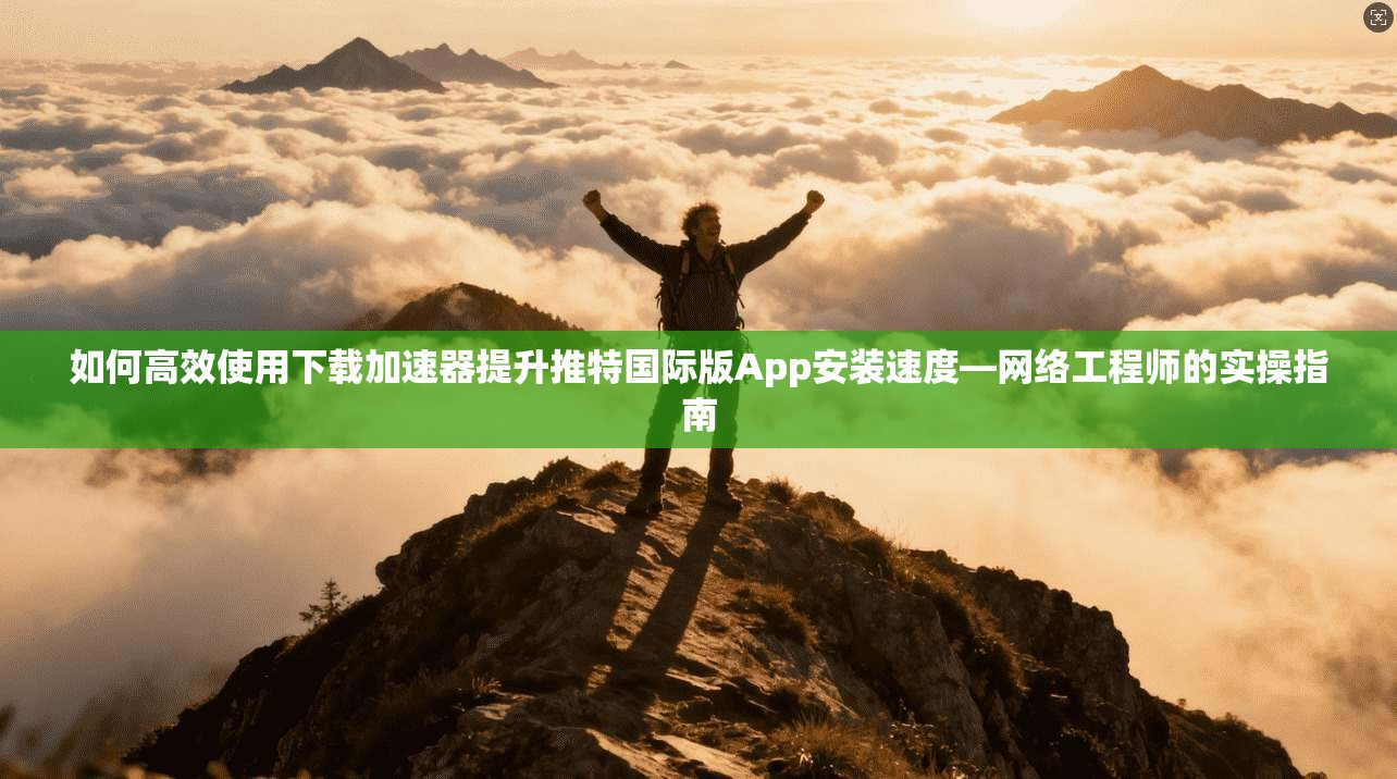 如何高效使用下载加速器提升推特国际版App安装速度—网络工程师的实操指南 如何高效使用下载加速器提升推特国际版App安装速度—网络工程师的实操指南