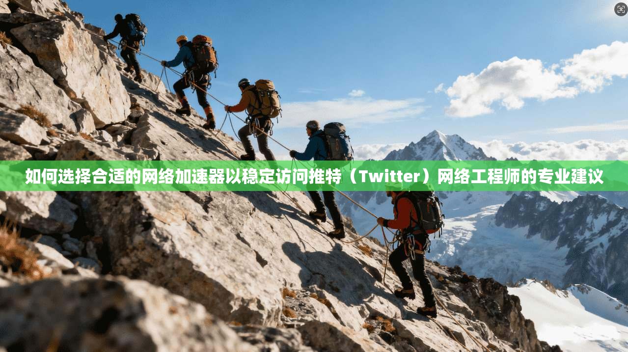 如何选择合适的网络加速器以稳定访问推特(Twitter)网络工程师的专业建议 如何选择合适的网络加速器以稳定访问推特(Twitter)网络工程师的专业建议